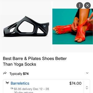 Barre Pilates shoes